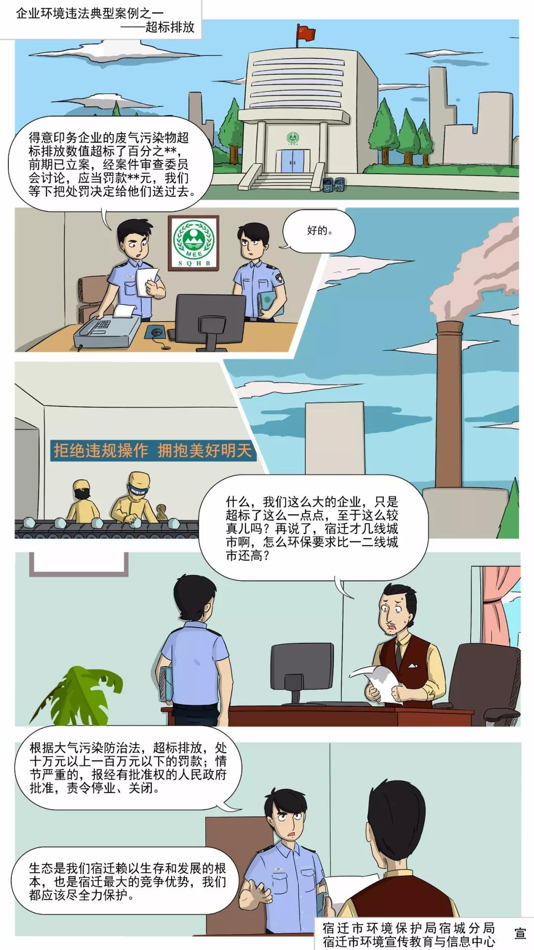 局用漫畫解讀：常見的企業(yè)環(huán)境違法行為有哪些？